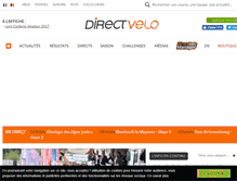 Tablet Screenshot of directvelo.com